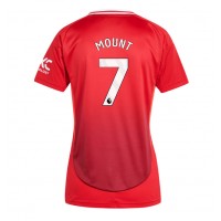 Camiseta Manchester United Mason Mount #7 Primera Equipación Replica 2024-25 para mujer mangas cortas